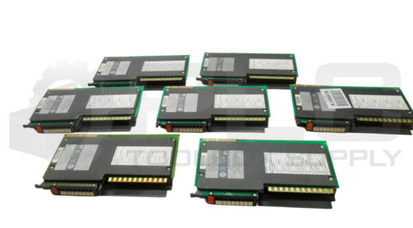 LOT OF 7 ALLEN BRADLEY 1771-OW SELECTABLE CONTACT OUTPUT MODULE 30V ACDC 1A