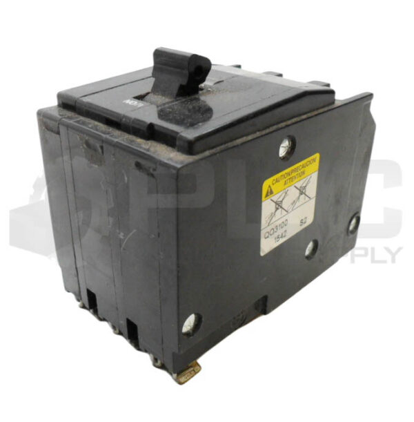 SQUARE D QO3100 CIRCUIT BREAKER 3 POLE 100A - Image 3