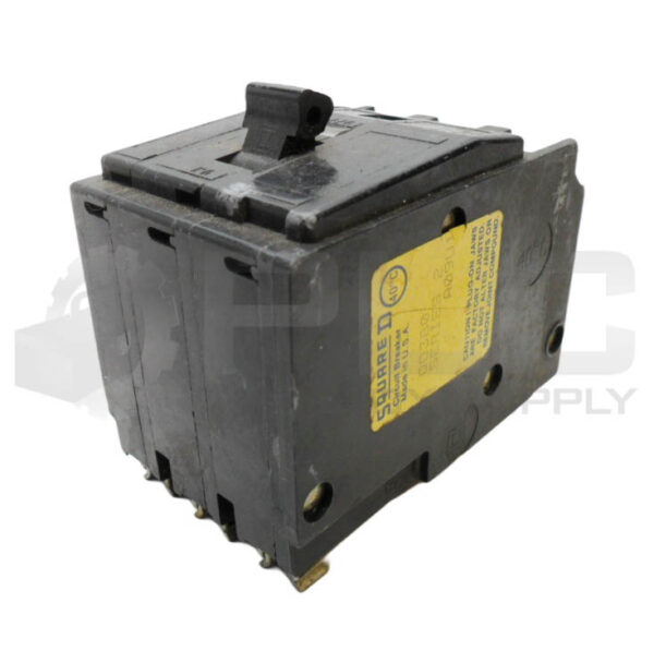 SQUARE D QO380 CIRCUIT BREAKER 3 POLE 80A - Image 3