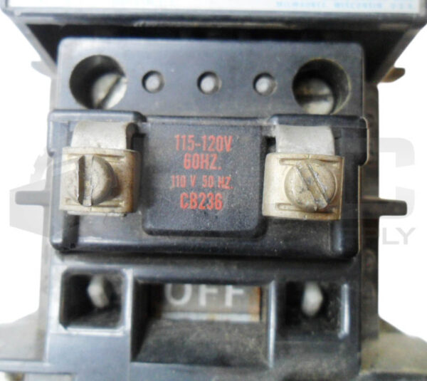 ALLEN BRADLEY 500L-BOD92 /B CONTACTOR 30A 600VAC W/ CB236 COIL 110-120V 50/60HZ - Image 5