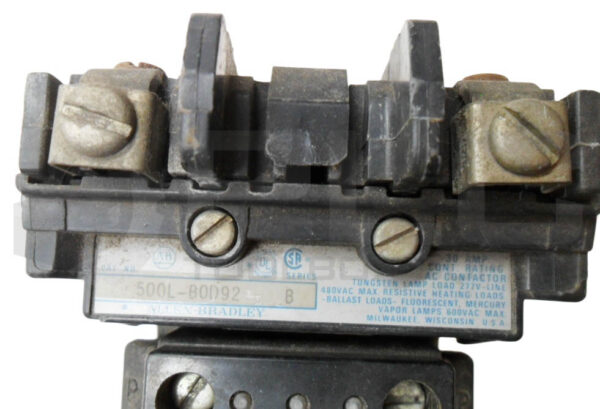 ALLEN BRADLEY 500L-BOD92 /B CONTACTOR 30A 600VAC W/ CB236 COIL 110-120V 50/60HZ - Image 6