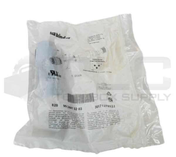 SEALED NEW BINDER 99 2441 32 03 CABLE CONNECTOR MALE 30171270222