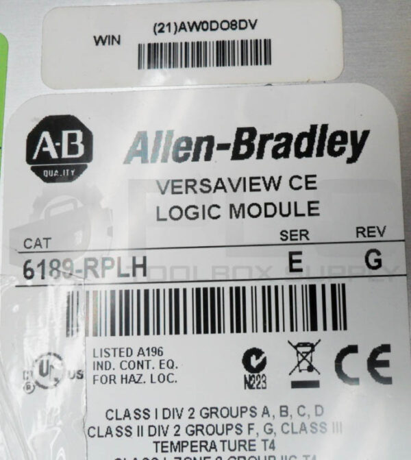 REPAIRED ALLEN BRADLEY 6182H-10TLH4D /A REV H W/ 6189-RPLH /E W/ 6189-RDT10C /A - Image 7