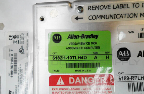 REPAIRED ALLEN BRADLEY 6182H-10TLH4D /A REV H W/ 6189-RPLH /E W/ 6189-RDT10C /A - Image 8