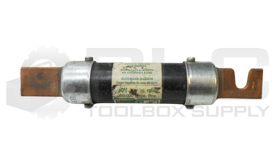 LOTOF 6 BUSSMANN FRN-R-100 DUAL ELEMENT FUSE 100A 250VAC - PLC Toolbox ...