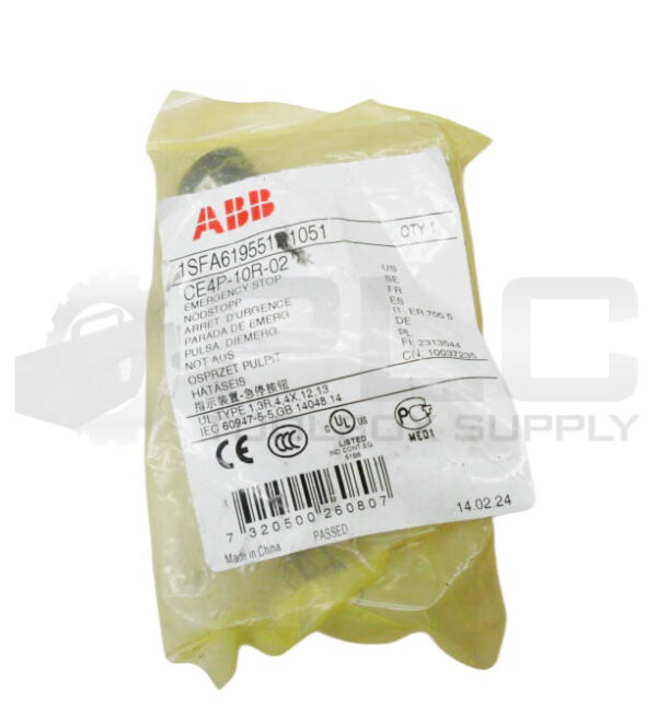 SEALED NEW ABB 1SFA619551R1051 EMERGENCY STOP