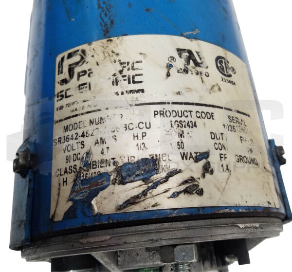 PACIFIC SCIENTIFIC SR3642-4822-7-56BC-CU MAGNET DC MOTOR 1/2HP 1750RPM - Image 6