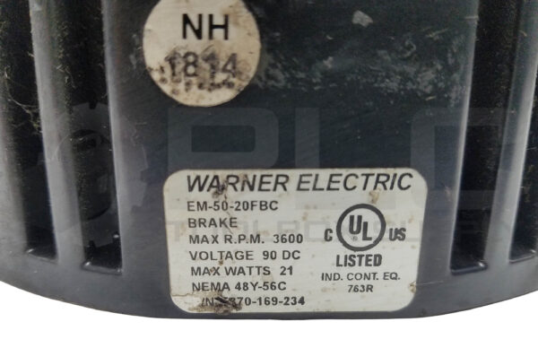 WARNER ELECTRIC EM-50-20FBC BRAKE MODULE - Image 5
