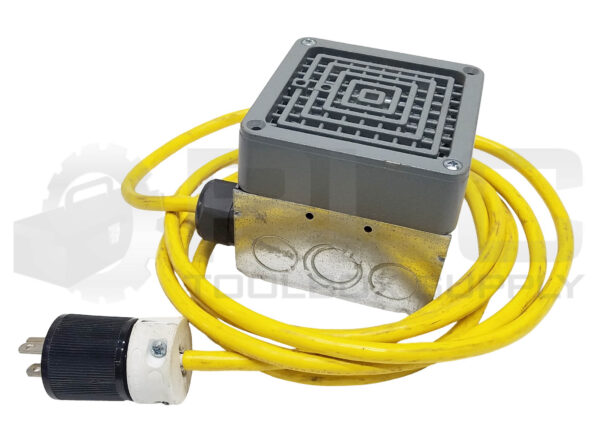 FEDERAL SIGNAL 350 /B1 VIBRATONE HORN w/ ELECTRICAL BOX & CORD