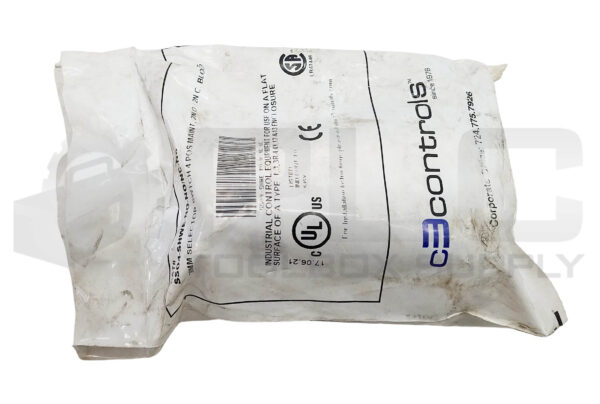 SEALED NEW C3 CONTROLS SSO4-SHWE-NO-NO/NC-NC 30mm SELECTOR SWITCH - Image 2