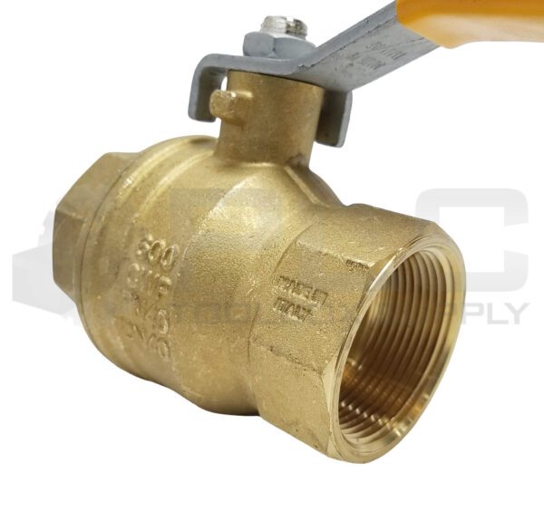 NEW PARKER V520P-24 BALL VALVE BRASS 1-1/2" NPT FEMALE CW617N - Image 2