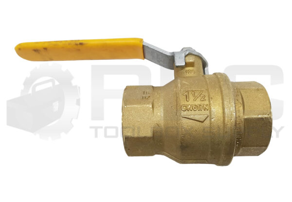 NEW PARKER V520P-24 BALL VALVE BRASS 1-1/2" NPT FEMALE CW617N - Image 3