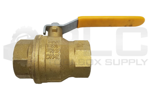 NEW PARKER V520P-24 BALL VALVE BRASS 1-1/2" NPT FEMALE CW617N - Image 4