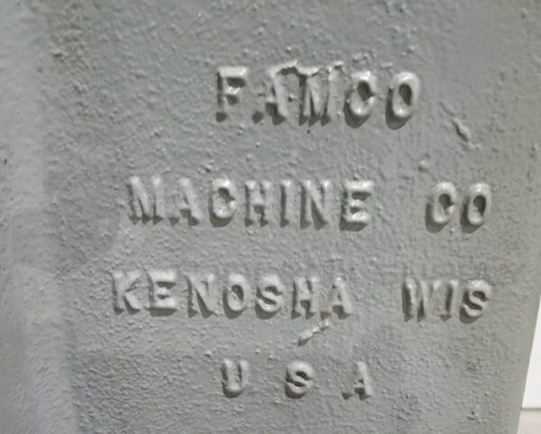 FAMCO 3 1/2 R ARBOR PRESS WITH STAND - Image 8