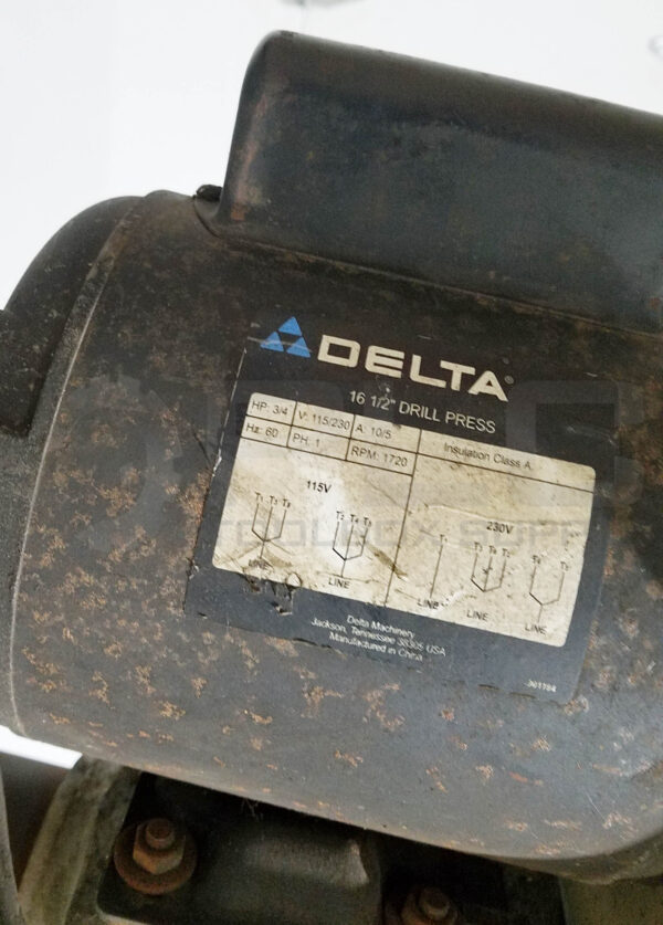 DELTA DP400 SHOPMASTER FLOOR 16-1/2" DRILL PRESS - Image 4
