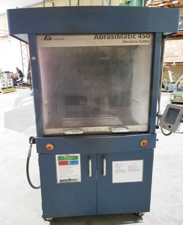 BUEHLER 1010050460 ABRASIMATIC 450 ABRASIVE CUTTER 3PH 440-480VAC 60HZ 30A