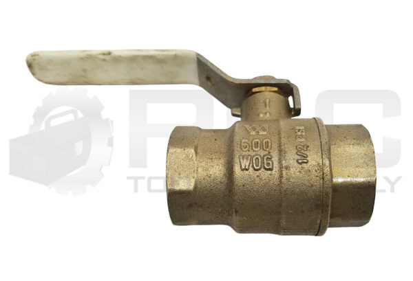 WATTS LF-FBV-4 BRASS BALL VALVE 1" 600WOG - Image 3