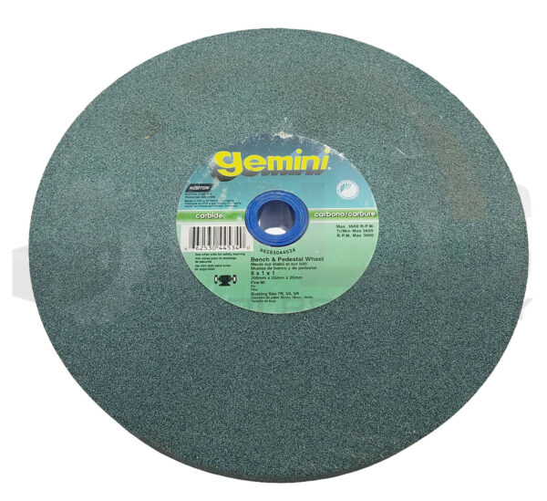 NEW GEMINI 66253044534 SILICON CARBIDE GRINDING WHEEL 8 x 1 x 1in - Image 2