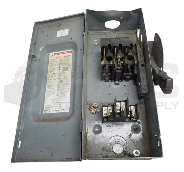 SQUARE D H363 /F05 SAFETY SWITCH 100AMP 600V TYPE 1 - Image 2