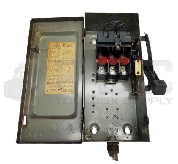 SQUARE D HU361 /E2 SAFETY SWITCH 30AMP 600V TYPE 1 - Image 2