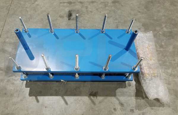 NEW PLATE HEAT EXCHANGER 30" L x 13" W x 6-1/8" H (15-1/2" HOA w/ ATTACHMENTS)