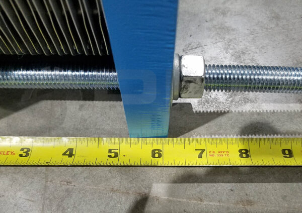 NEW PLATE HEAT EXCHANGER 30" L x 13" W x 6-1/8" H (15-1/2" HOA w/ ATTACHMENTS) - Image 10