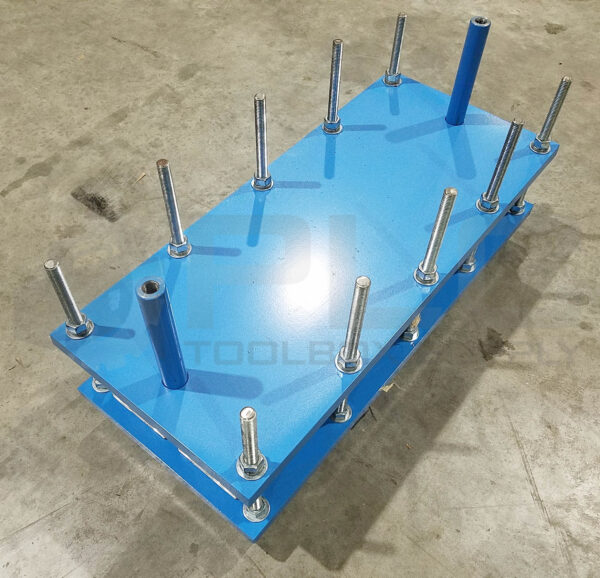 NEW PLATE HEAT EXCHANGER 30" L x 13" W x 6-1/8" H (15-1/2" HOA w/ ATTACHMENTS) - Image 3