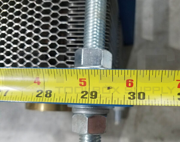 NEW PLATE HEAT EXCHANGER 30" L x 13" W x 6-1/8" H (15-1/2" HOA w/ ATTACHMENTS) - Image 8