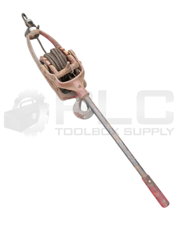 WYETH SCOTT INDUSTRIAL HAND RATCHET PULLER 2 TON COME ALONG