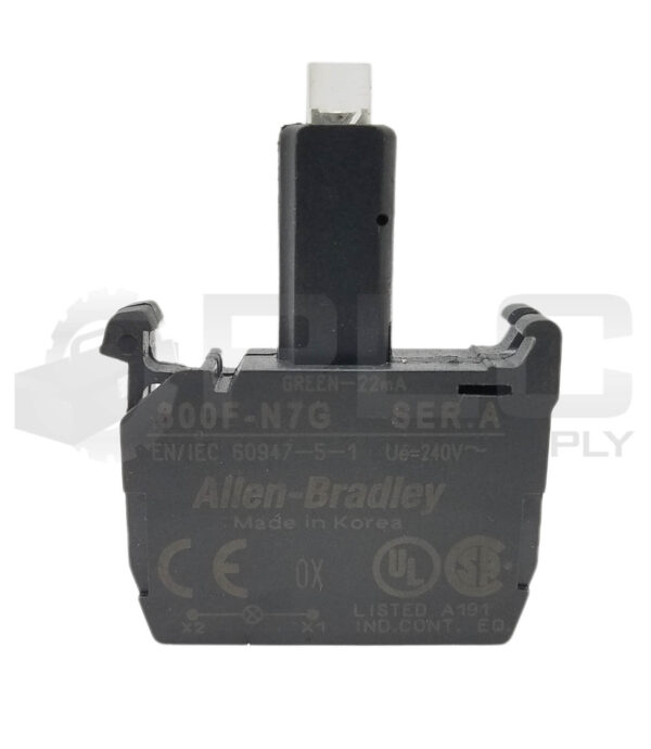 NEW ALLEN BRADLEY 800F-N7G /A INTEGRATED LED LAMP MODULE GREEN