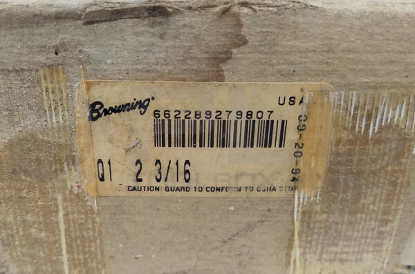 SEALED NEW BROWNING Q1 2 3/16 SPLIT TAPER BUSHING 2-3/16" BORE, Q1-2-3/16 - Image 3