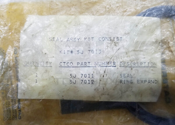 SEALED NEW CATERPILLAR 5J7013 SEAL KIT, 1-5J7013 0987 - Image 4