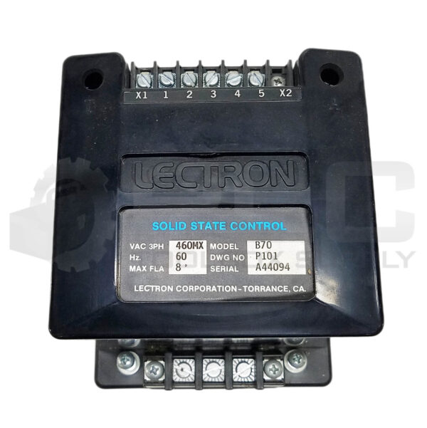 LECTRON B70 SOLID STATE CONTROL 3PH 460VAC 60Hz - Image 3