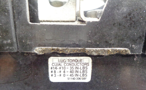 SQUARE D 9422 TE-2 /A DISCONNECT SWITCH ASSEMBLY *READ* - Image 6