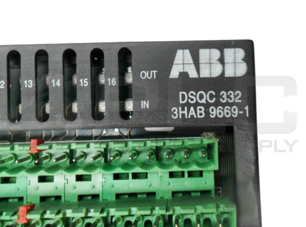 ABB DSQC 332 RELAY I/O UNIT 3HAB 9669-1 3HAB 9669-1/04 - Image 4