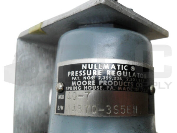 NULLMATIC 40-7 PRESSURE REGULATOR 14870-3S5EH - Image 5