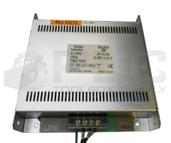 ROCKWELL AUTOMATION 2090-UXLF-HV323 AC DRIVE 520VAC 23A 3PH