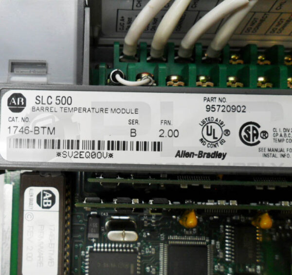 ALLEN BRADLEY 1746-BTM /B BARREL TEMPERATURE MODULE - Image 4