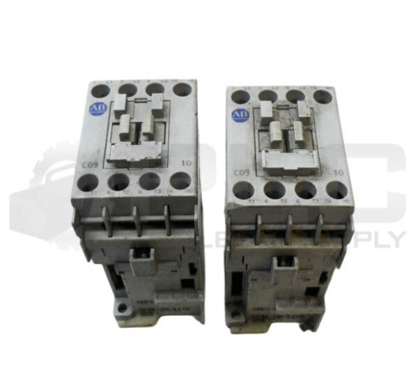 LOT OF 2 ALLEN BRADLEY 100-C09Z*10 /A CONTACTOR 600VAC 25A
