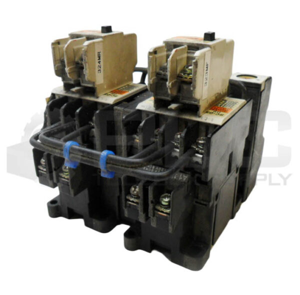 (2) FUJI ELECTRIC SC-03 CONTACTOR 11A W/ TR-0N OVERLOAD RELAY W/ (2) SZ-A20 - Image 3
