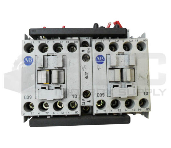 ALLEN BRADLEY 104-C09D22 /A CONTACTOR W/ (2) 100-C09*10 /A W/ (2) 100-FSV136 /A - Image 2