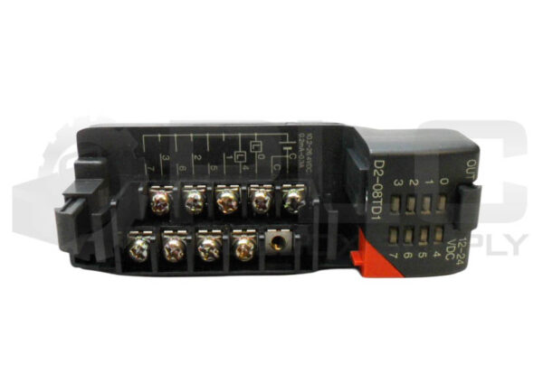 AUTOMATION DIRECT D2-08TD1 OUTPUT MODULE 12-24VDC *READ* - Image 2