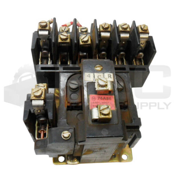 ALLEN BRADLEY 700-BR600A1 /A CONTROL RELAY W/ 76A86 COIL W/ 700N1 CONTACT BLOCK