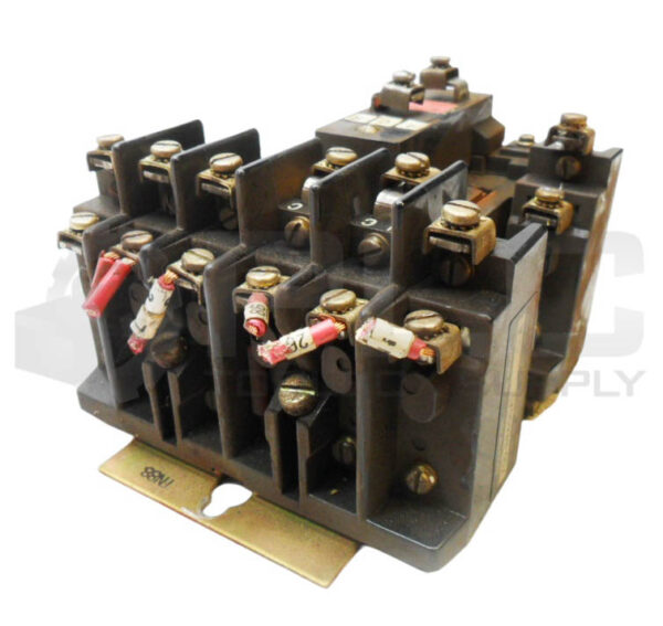 ALLEN BRADLEY 700-BR600A1 /A CONTROL RELAY W/ 76A86 COIL W/ 700N1 CONTACT BLOCK - Image 3