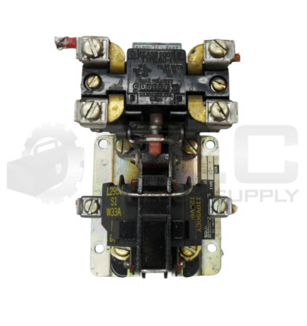 SQUARE D 9050 A0-1E /C PNEUMATIC TIMING RELAY W/ L2959 S1 W33A COIL W/ 9007 B0-1 - Image 2
