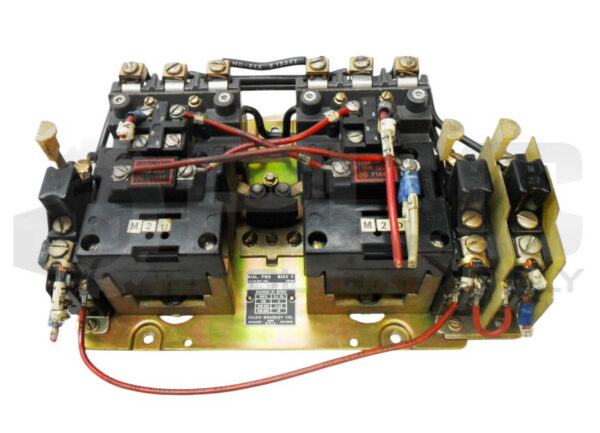 ALLEN BRADLEY 705-B0D /K STARTER SIZE 1 600V 10HP W/ (2) 71A86 COIL