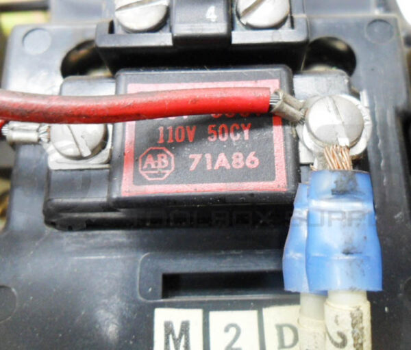 ALLEN BRADLEY 705-B0D /K STARTER SIZE 1 600V 10HP W/ (2) 71A86 COIL - Image 5