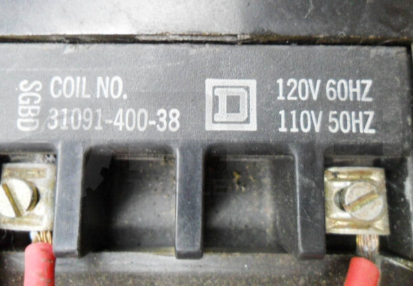 SQUARE D 8536 SF01 /A MOTOR STARTER W/ 31091-400-38 W/ 9999 SX-6 /B W/ 9999 SX-7 - Image 8