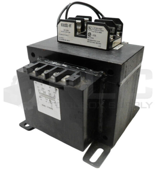CUTLER HAMMER C0500E3CFB CONTROL TRANSFORMER W/ BC6032SQ-MT FUSE HOLDER - Image 3