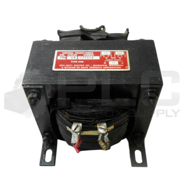 SOLA SXO D72954 CONTROL TRANSFORMER 460V 60HZ